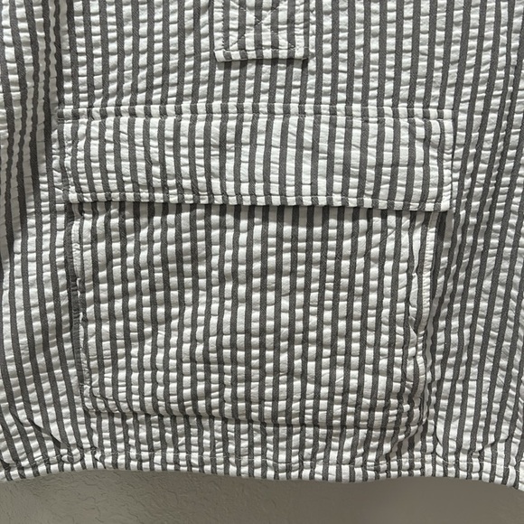 Levi’s men's octavia lightweight anorak striped hoodies size M GUC… - Picture 9 of 14